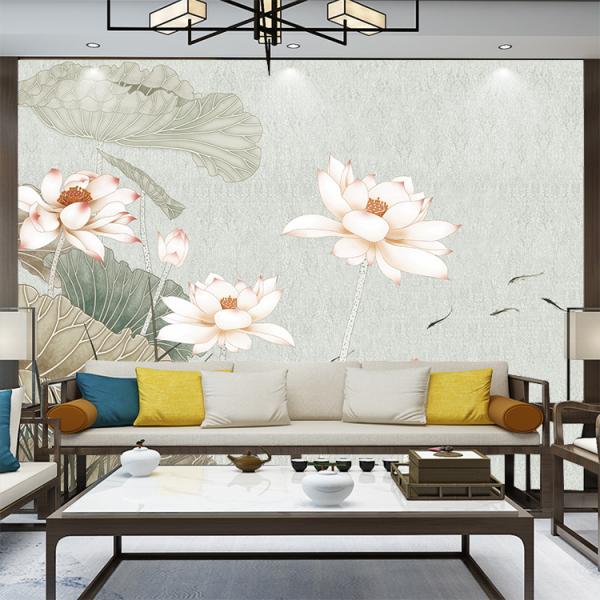 Bamboo wood fiber integrated wallboard TV background wall
