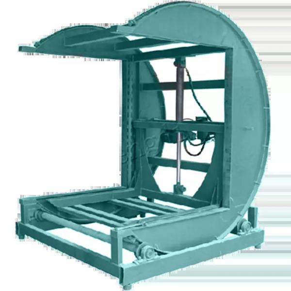 Plywood turnover machine
