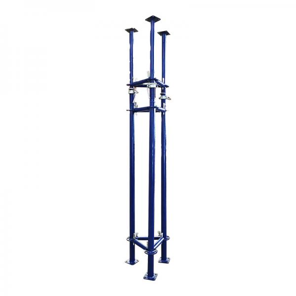 Post-cast belt steel support