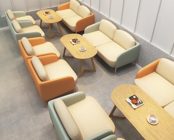 Coffee shop milk tea shop tables and chairs