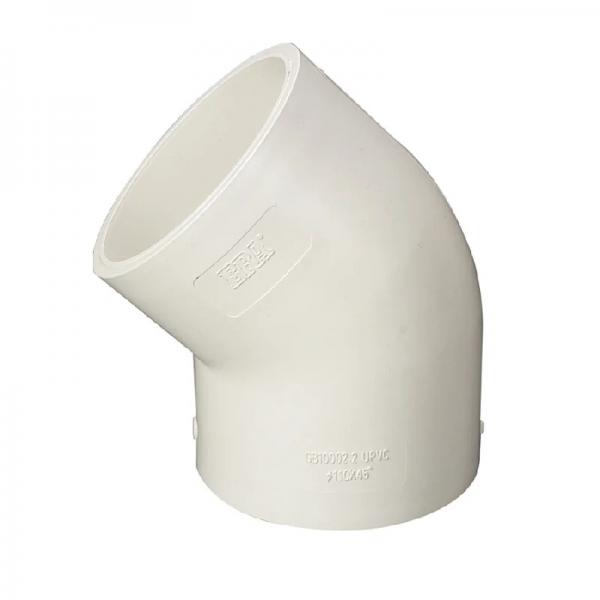 PVC Fitting 45° Elbow Pn10