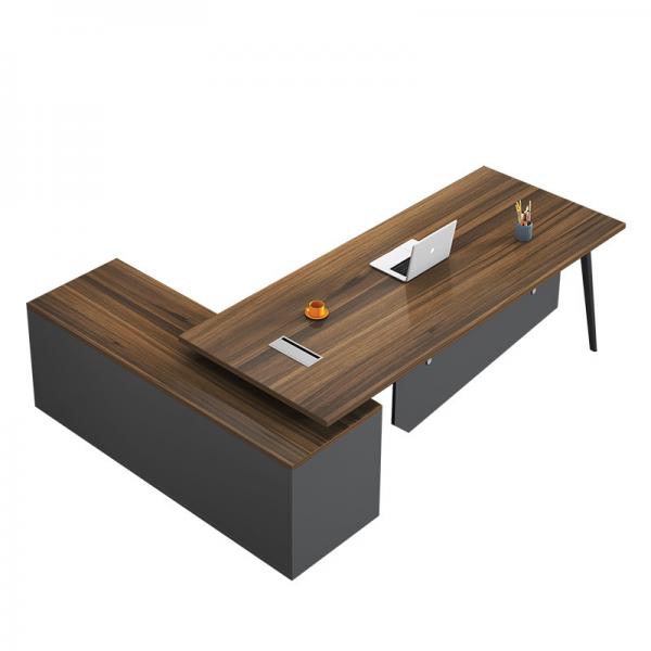 A large desk for home use