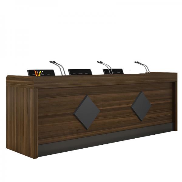 A long rostrum table