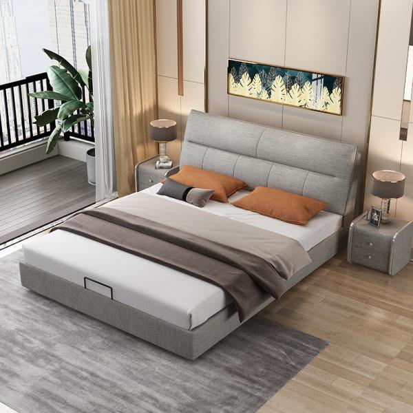 Storage light and luxurious bed