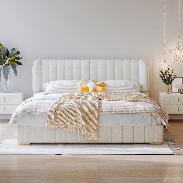 Main bedroom box bed