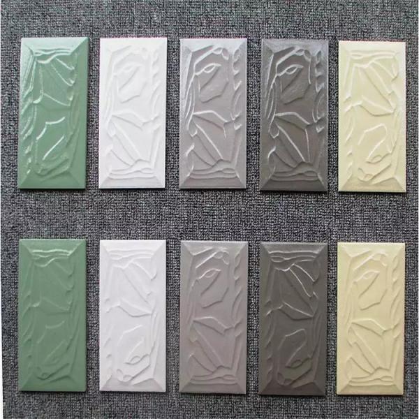 Bright wall tiles for bathroom, kitchen and bathroom