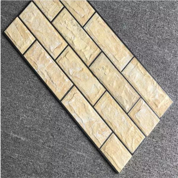 Grey concave convex villa wall tiles