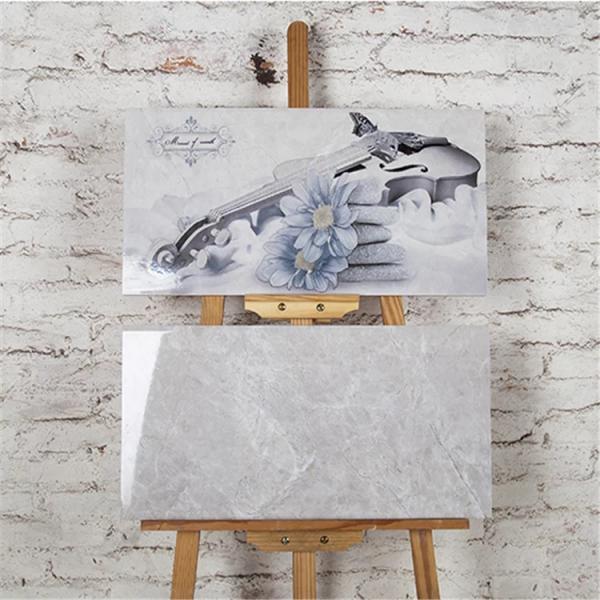 Grey matt wall tile