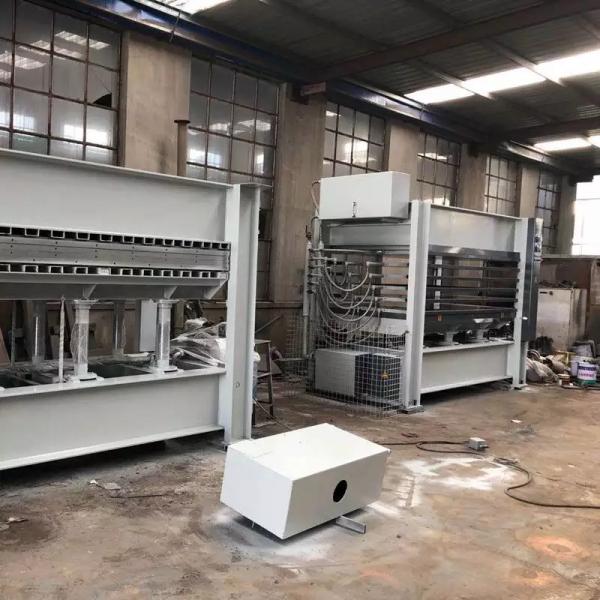 Scientific wood veneer hot press