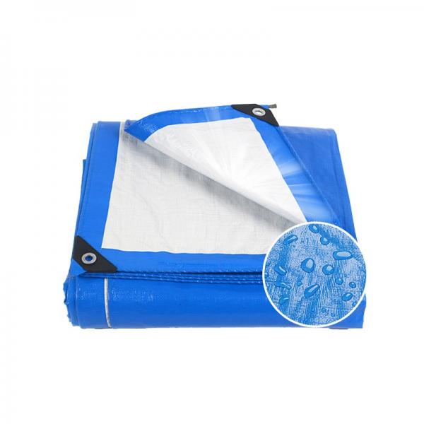 140g blue and white shade cloth