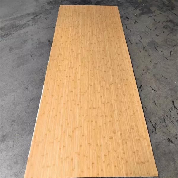 Two side bamboo design melamine mdf board 3mm Two side bamboo design melamine mdf board 3mm