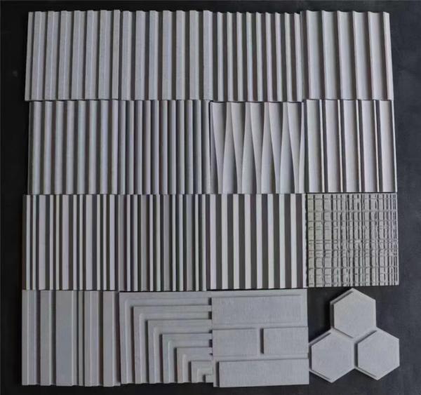 Carving fiber cement board