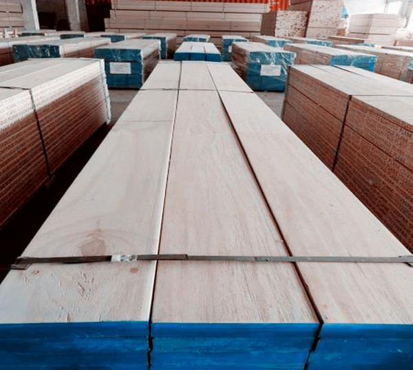 sanding surface pine LVL scaffolding plank
