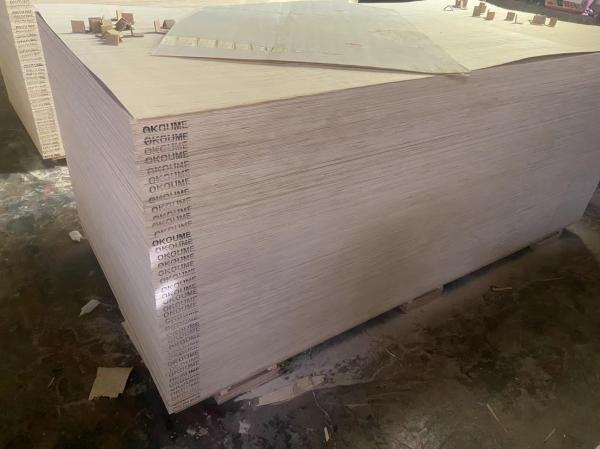 18MM Okoume plywood Furniture grade/E1 Glue