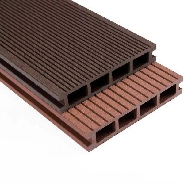 Square hole wpc decking